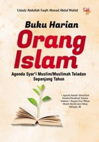 Image of Buku Harian orang Islam